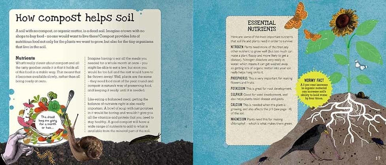 Compost - A Family Guide to Making Soil from Scraps - hardcover